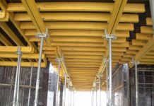 Преимущества опалубки перекрытий на телескопических стойках