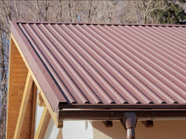 Кровля из оцинкованного профлиста