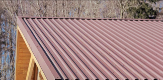 Кровля из оцинкованного профлиста