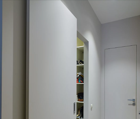 В чем плюсы скрытых раздвижных дверей: экономия пространства, стильный и эстетичный вид