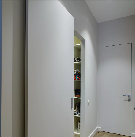 В чем плюсы скрытых раздвижных дверей: экономия пространства, стильный и эстетичный вид