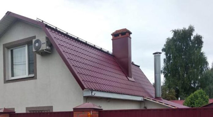 Металлочерепица для частного дома в Москве: монтаж под ключ