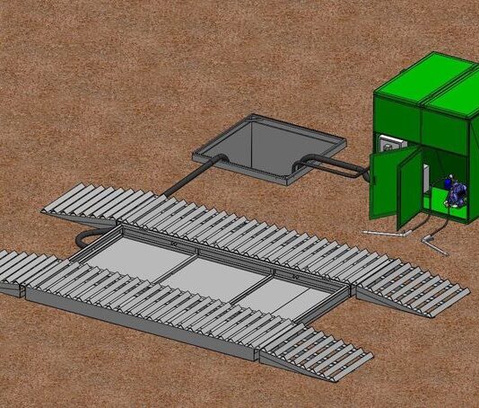 Организация пункта мойки колес: этапы установки и эксплуатации